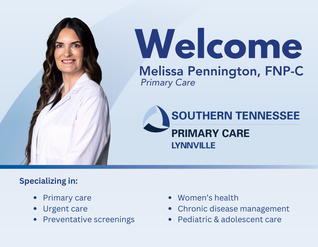 STRHS Announces Reopening of Lynnville Clinic with New Provider Melissa Pennington, FNP-C